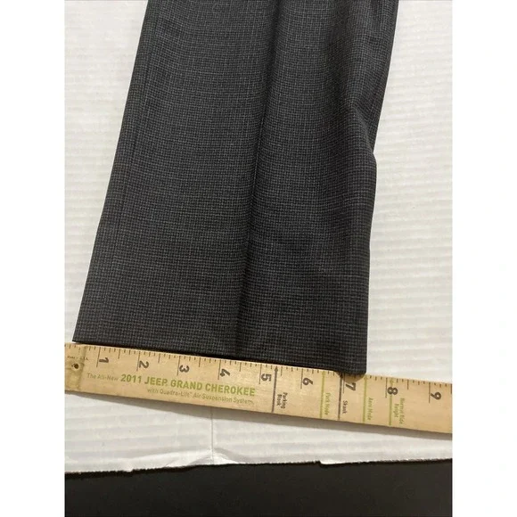 BROOKS BROTHERS Regent Fit‎ Wool Pants Micro-Houndstooth Sz W 33 X L 34 NWT Gray